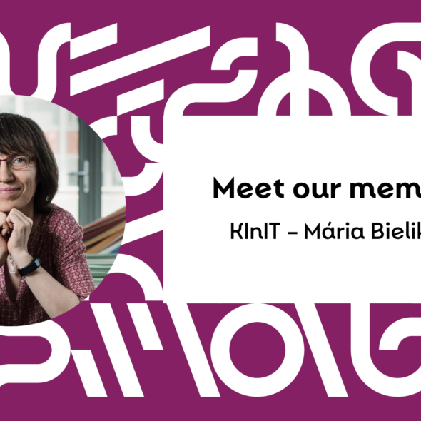 Meet Our Members – KInIT – Mária Bieliková